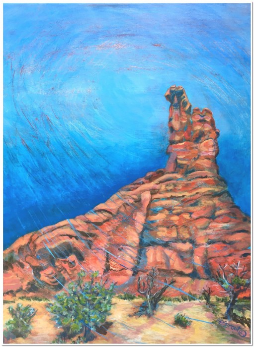 Sprout, Sedona Vortex Painting